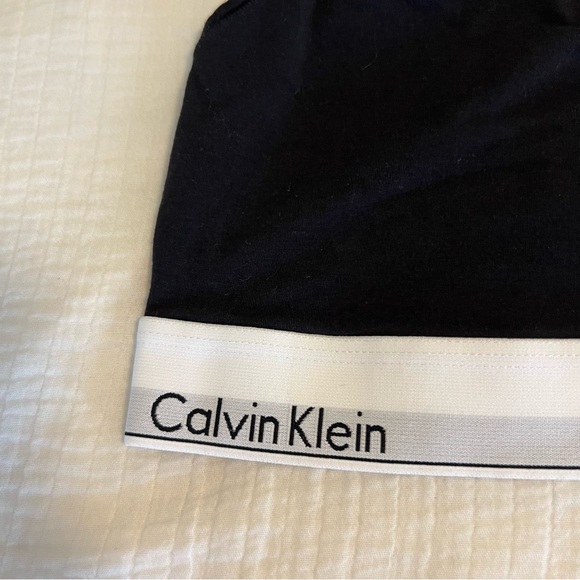 Modern Cotton Unlined Bralette - Picture 5 of 6